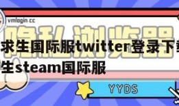 绝地求生国际服twitter登录下载|绝地求生steam国际服