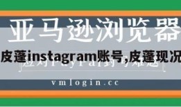 皮蓬instagram账号,皮蓬现况